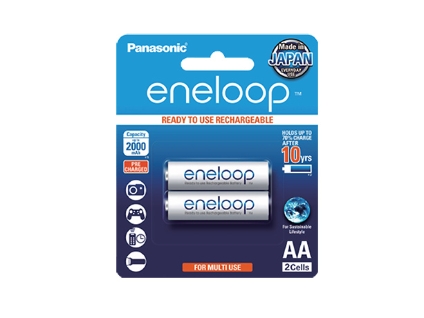Photo of eneloop Rechargeable AA Battery BK-3MCCE/2BT